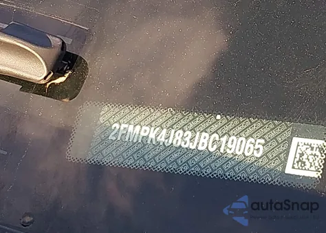 2018 Ford Edge Sel z USA, uszkodzony, nr VIN 2FMPK4J83JBC19065